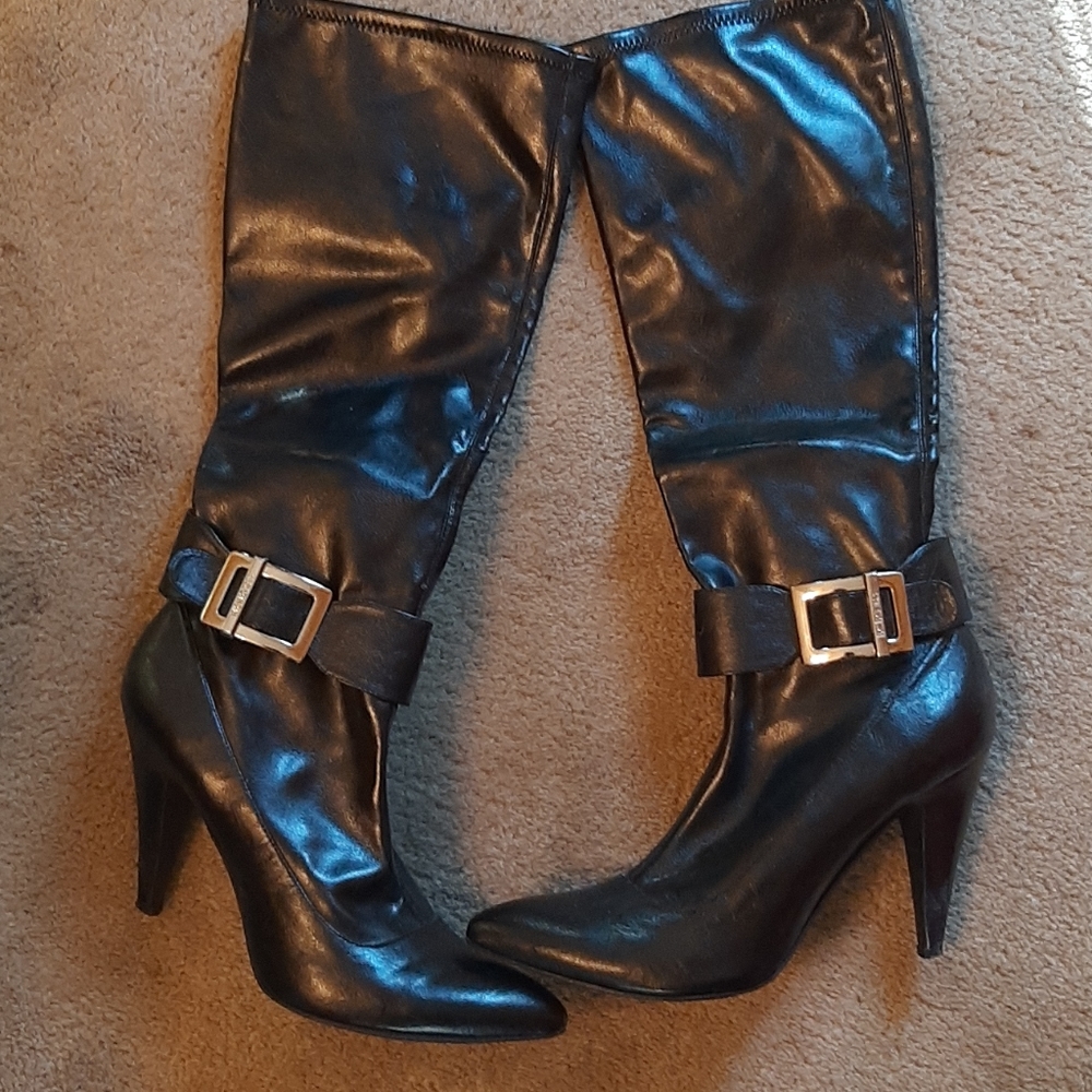BCBGirls Black Nancy Boots Size 10m